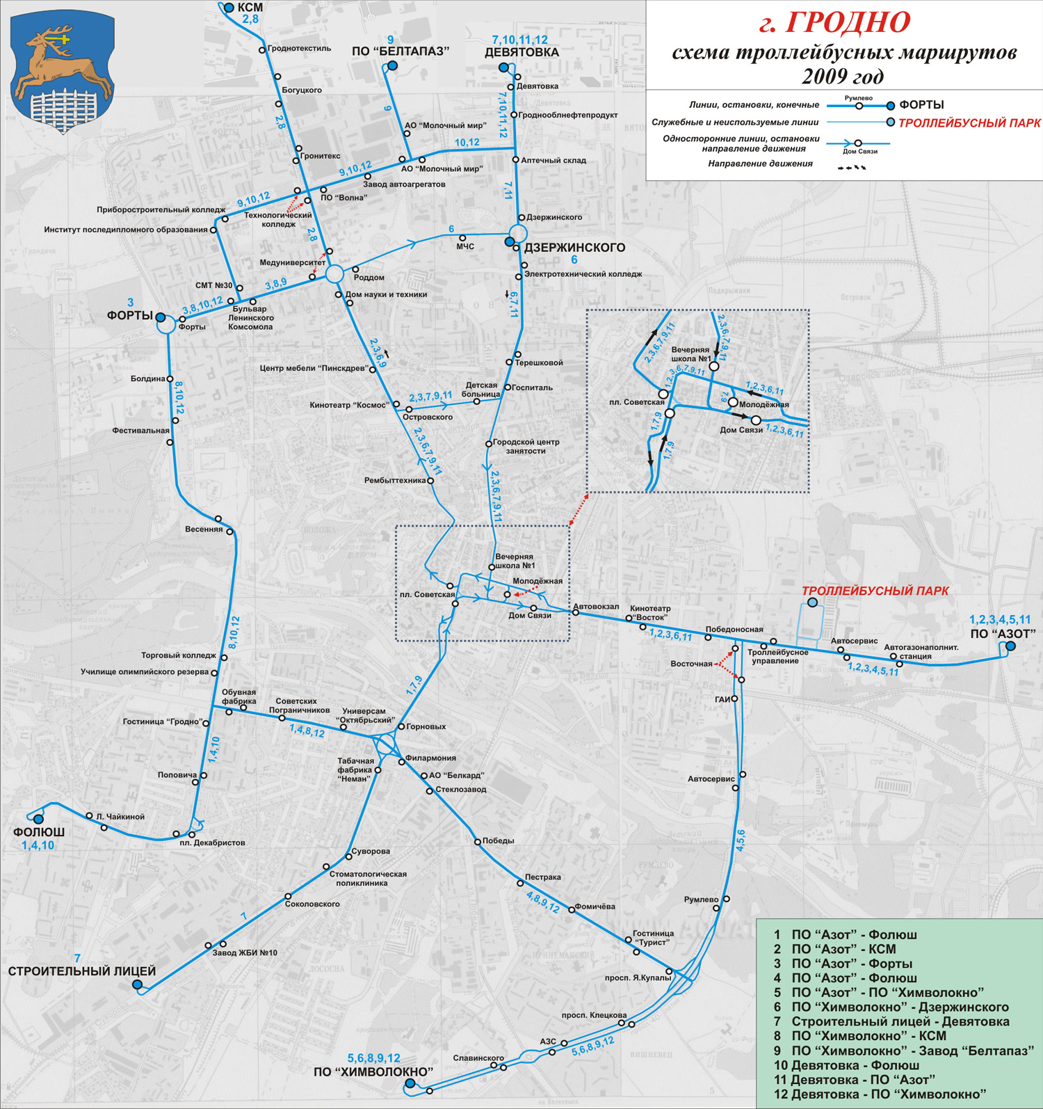 Grodno — Maps