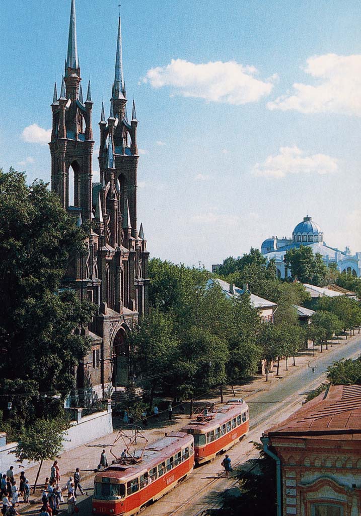 Самара, Tatra T3SU (двухдверная) № 713; Самара — Исторические фотографии — Трамвай и Троллейбус (1942-1991)
