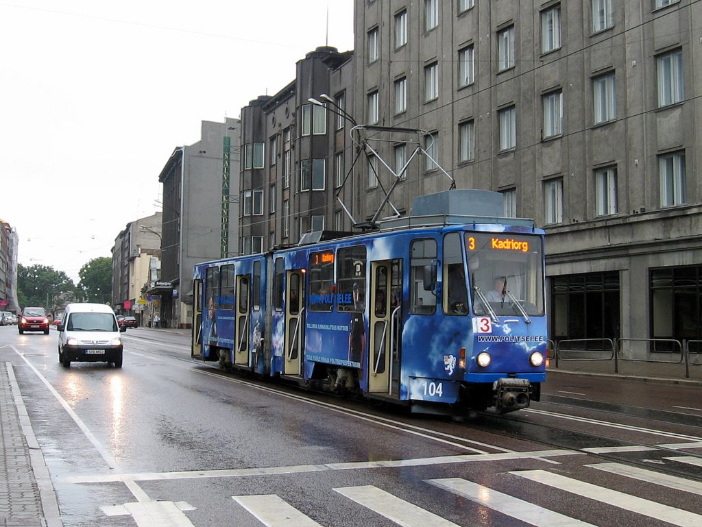 Таллин, Tatra KT4SU № 104