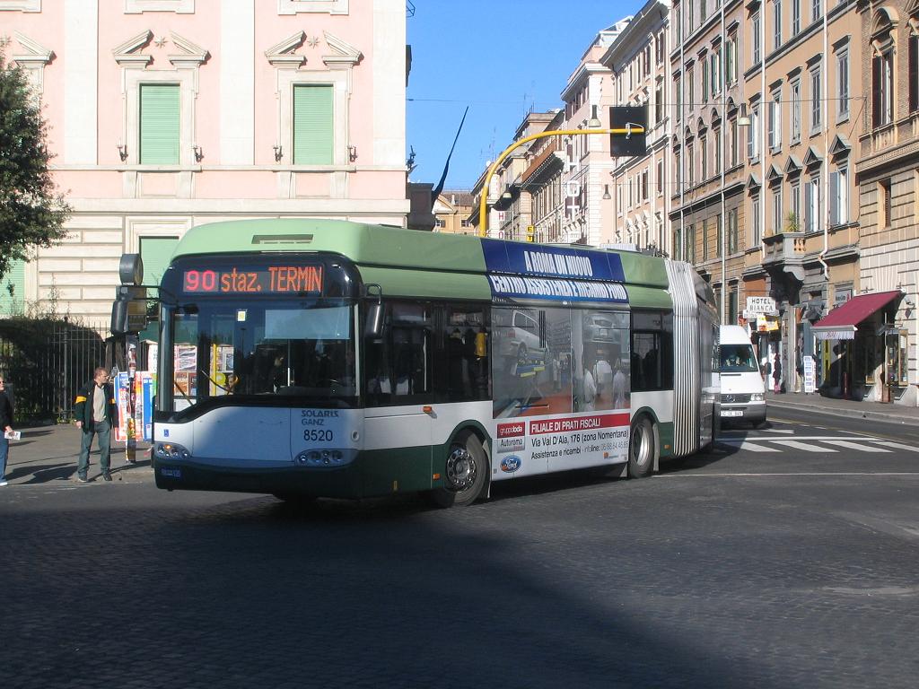 Рим, Solaris Trollino II 18 Ganz № 8520