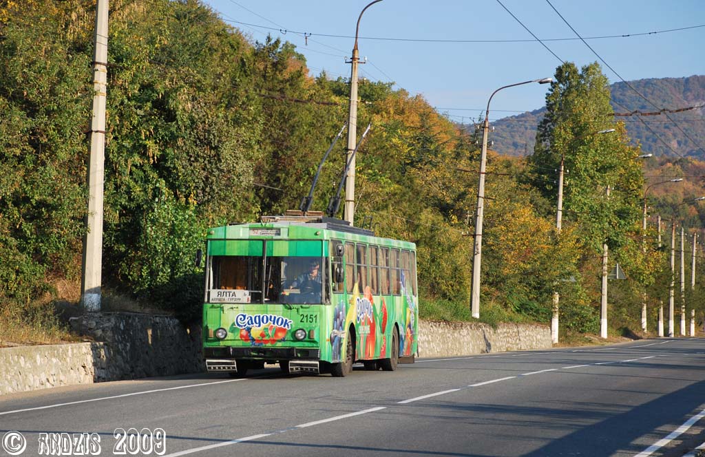 Crimean trolleybus, Škoda 14Tr11/6 № 2151