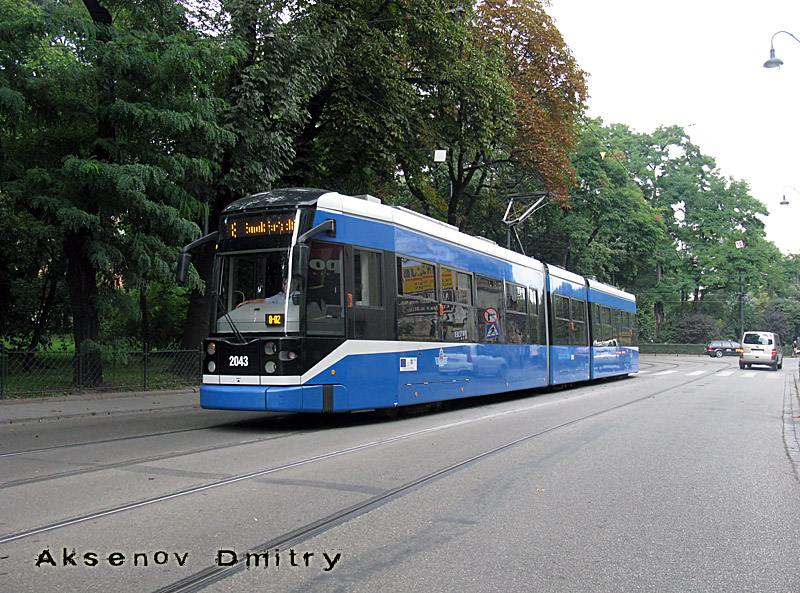 Краков, Bombardier NGT6/2 № 2043