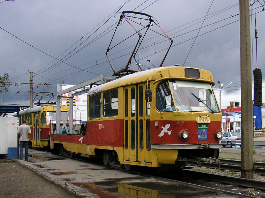 Барнаул, Tatra T3SU (двухдверная) № 1205