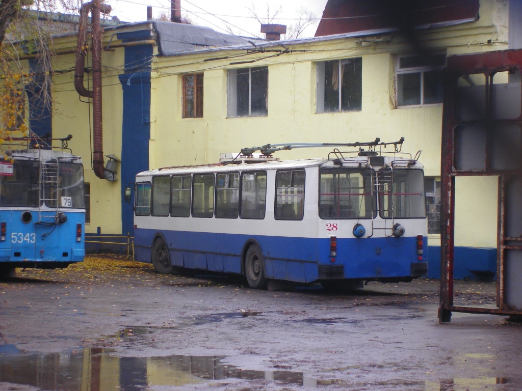 Троллейбусы выпускают в городе