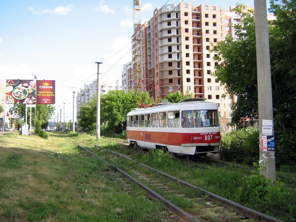 Самара, Tatra T3SU № 807