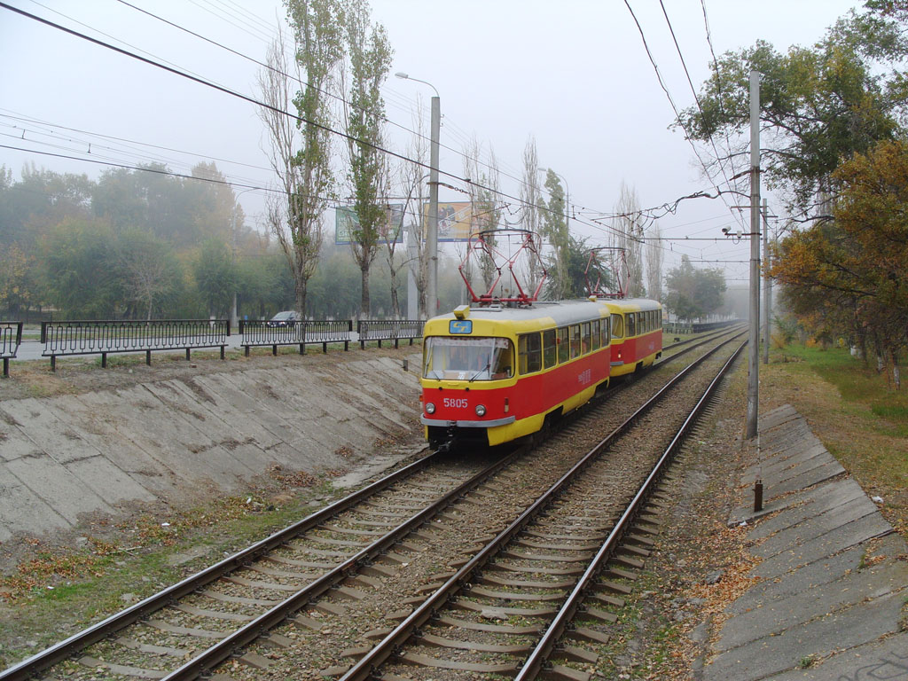 Volgograd, Tatra T3SU # 5805; Volgograd, Tatra T3SU # 5806