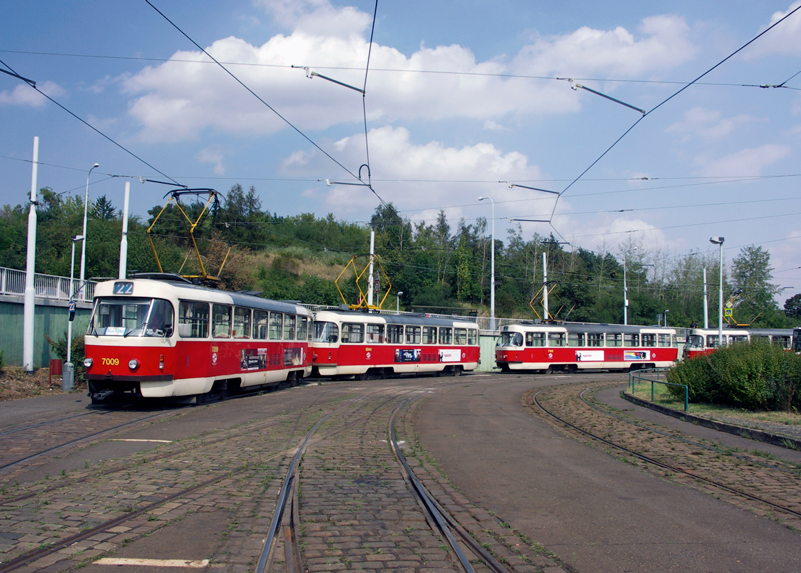Прага, Tatra T3SU № 7009