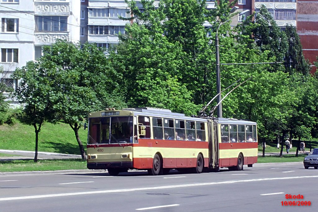 Киев, Škoda 15Tr03/6 № 480