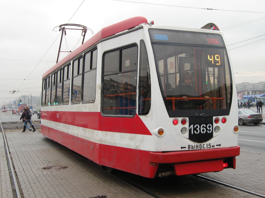 Санкт-Пецярбург, 71-134А (ЛМ-99АВН) № 1369