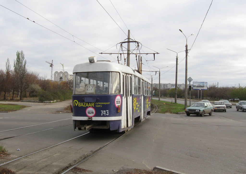 Kharkiv, Tatra T3SU № 743