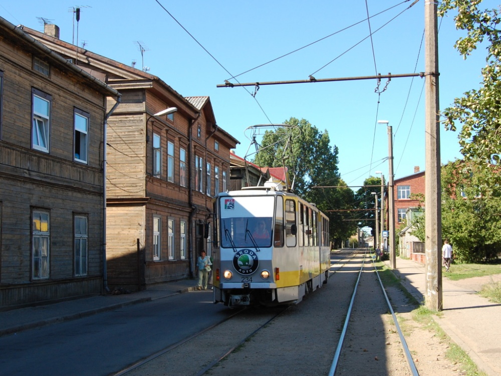 Лиепая, Tatra KT4SU № 234