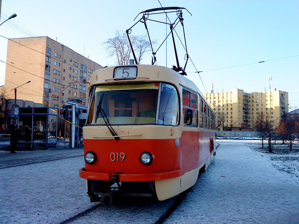 Yekaterinburg, Tatra T3SU (2-door) № 019