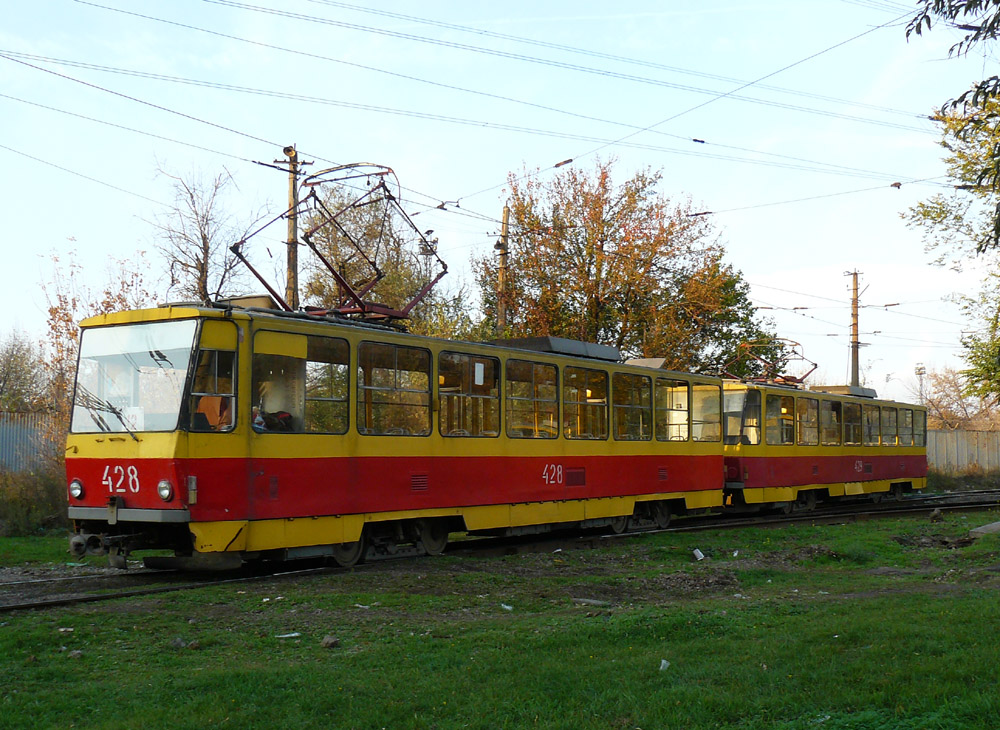 Zaporizzsja, Tatra T6B5SU — 428; Zaporizzsja, Tatra T6B5SU — 429