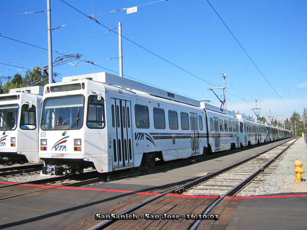 Сан-Хосе, UTDC LRV № 828