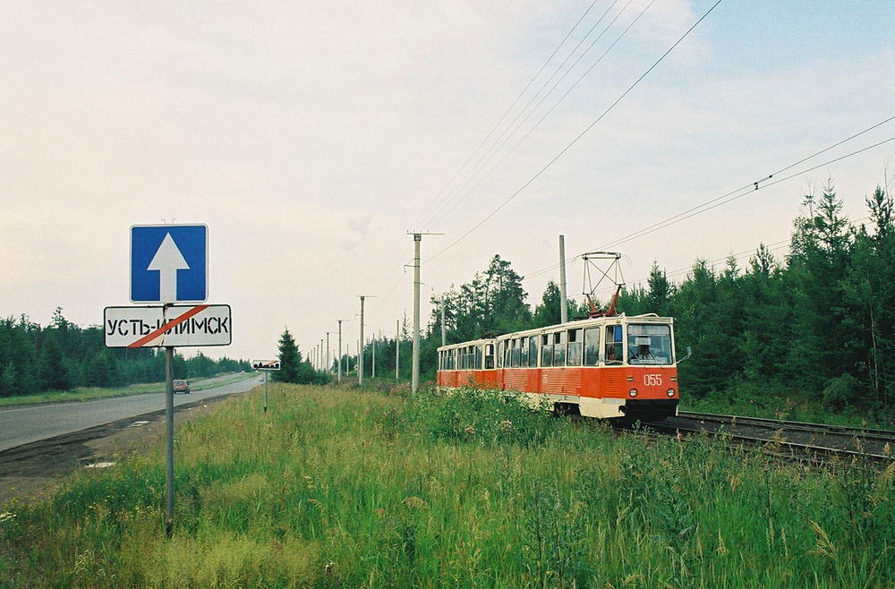 Усть-Илимск, 71-605 (КТМ-5М3) № 055