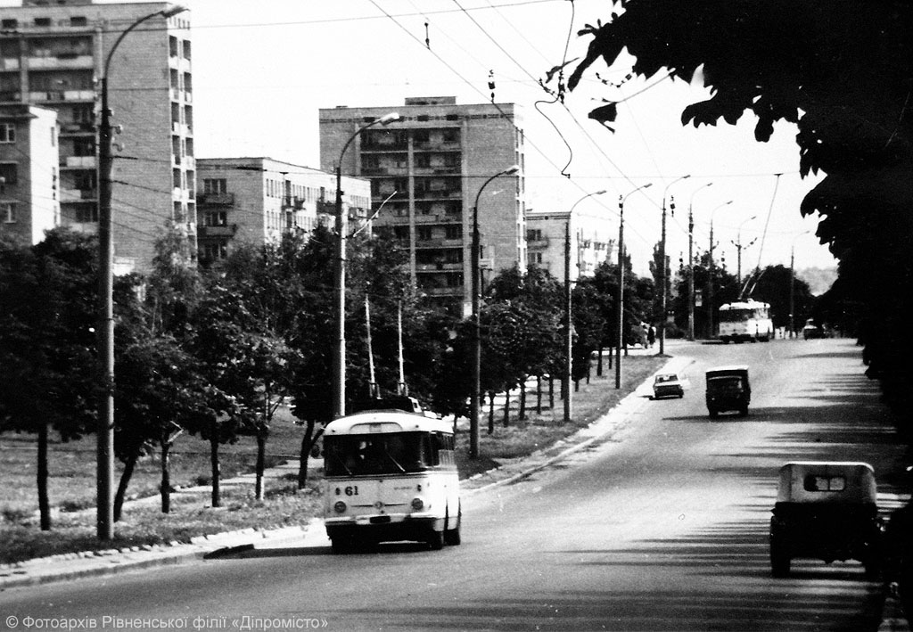Rivne, Škoda 9Tr21 № 61; Rivne — Historical photos