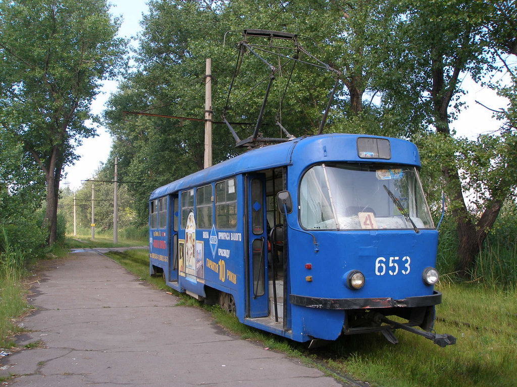 Каменское, Tatra T3SU № 653