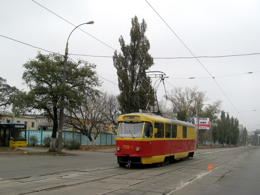 Kyiv, Tatra T3SU (2-door) № ППВ-1