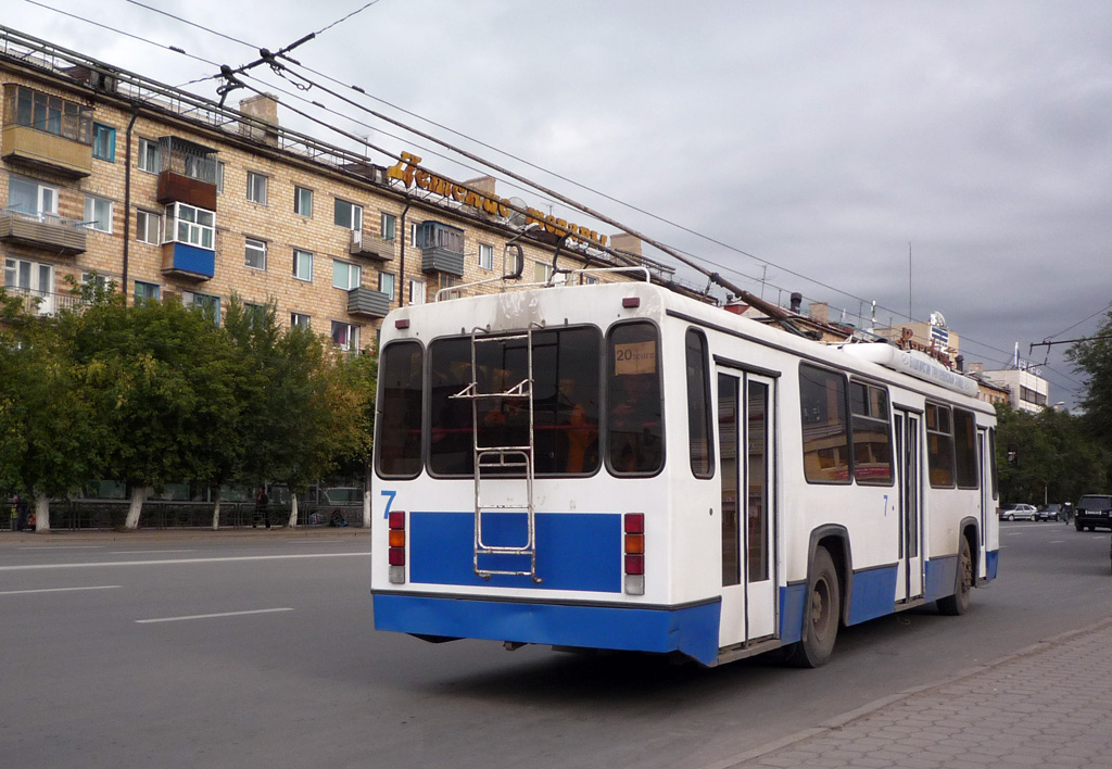 Электротранспорт троллейбус. БТЗ-5276-04 Петропавловск.