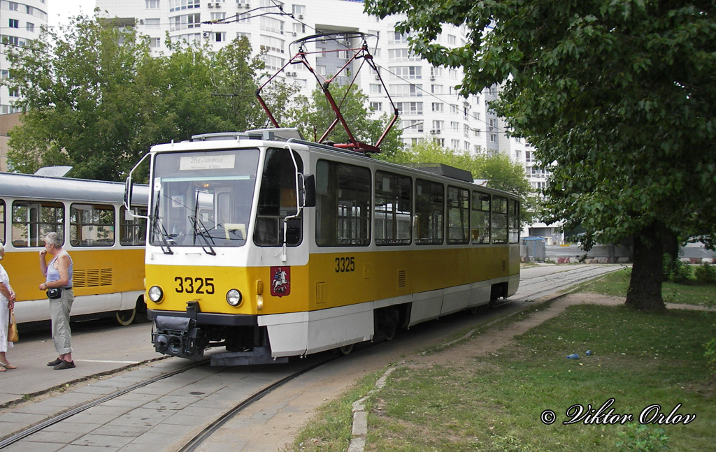 莫斯科, Tatra T7B5 # 3325