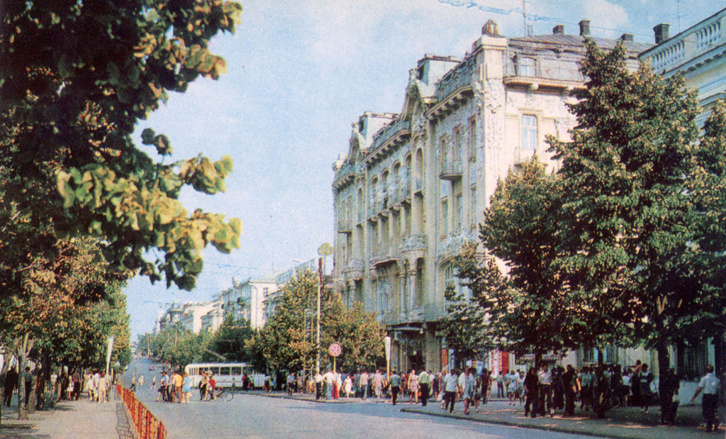 Odessa — Old Photos: Trolleybus