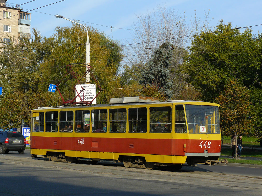 Запоріжжя, Tatra T6B5SU № 448