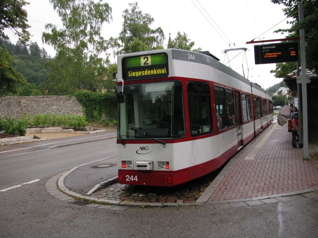 Fribourg-en-Brisgau, Duewag GT8Z N°. 244