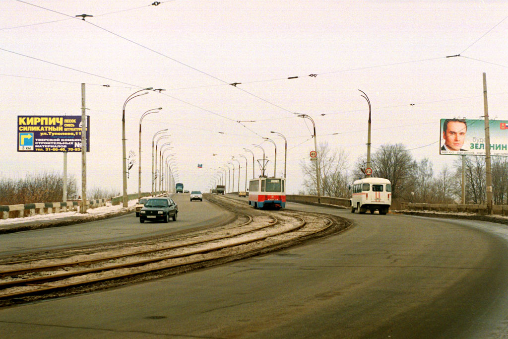 Тверь — Тверской трамвай в начале 2000-х гг. (2002 — 2006 гг.); Тверь — Трамвайные линии: Восточный мост