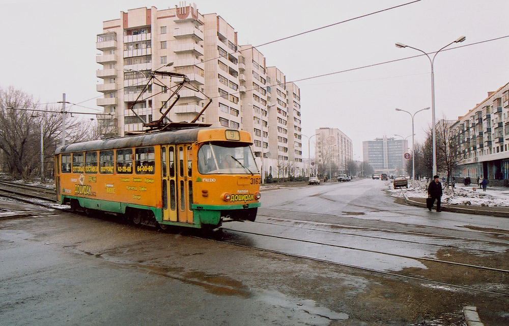 Уфа, Tatra T3SU (двухдверная) № 3163
