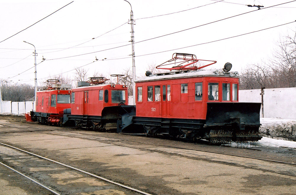 Ufa, GS-1 č. 512; Ufa, GS-4 č. 515; Ufa, VTK-01 č. 502