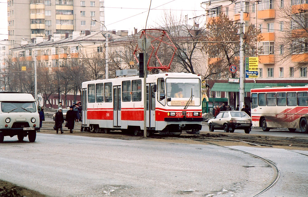 Уфа, 71-402 № 2046; Уфа — Закрытые трамвайные линии