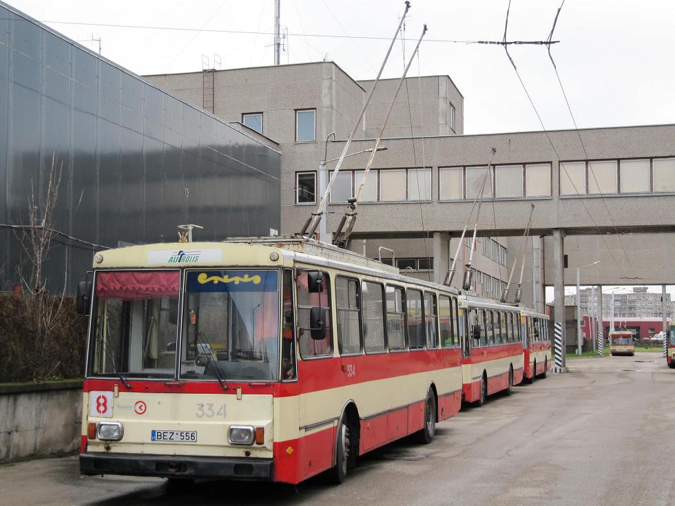 Kaunas, Škoda 14Tr01 № 334