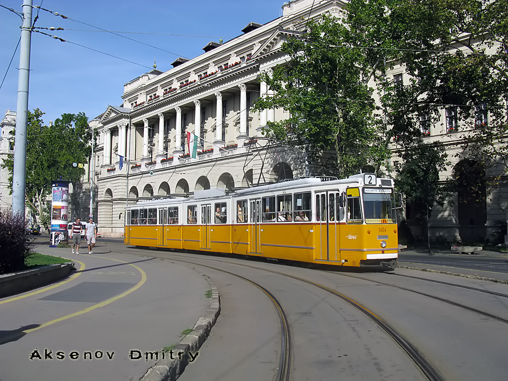 Будапешт, Ganz CSMG2 № 1404
