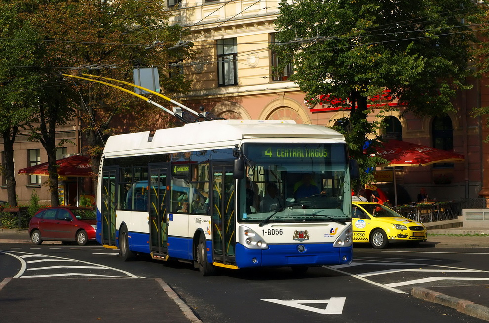 Ryga, Škoda 24Tr Irisbus Citelis Nr 1-8056