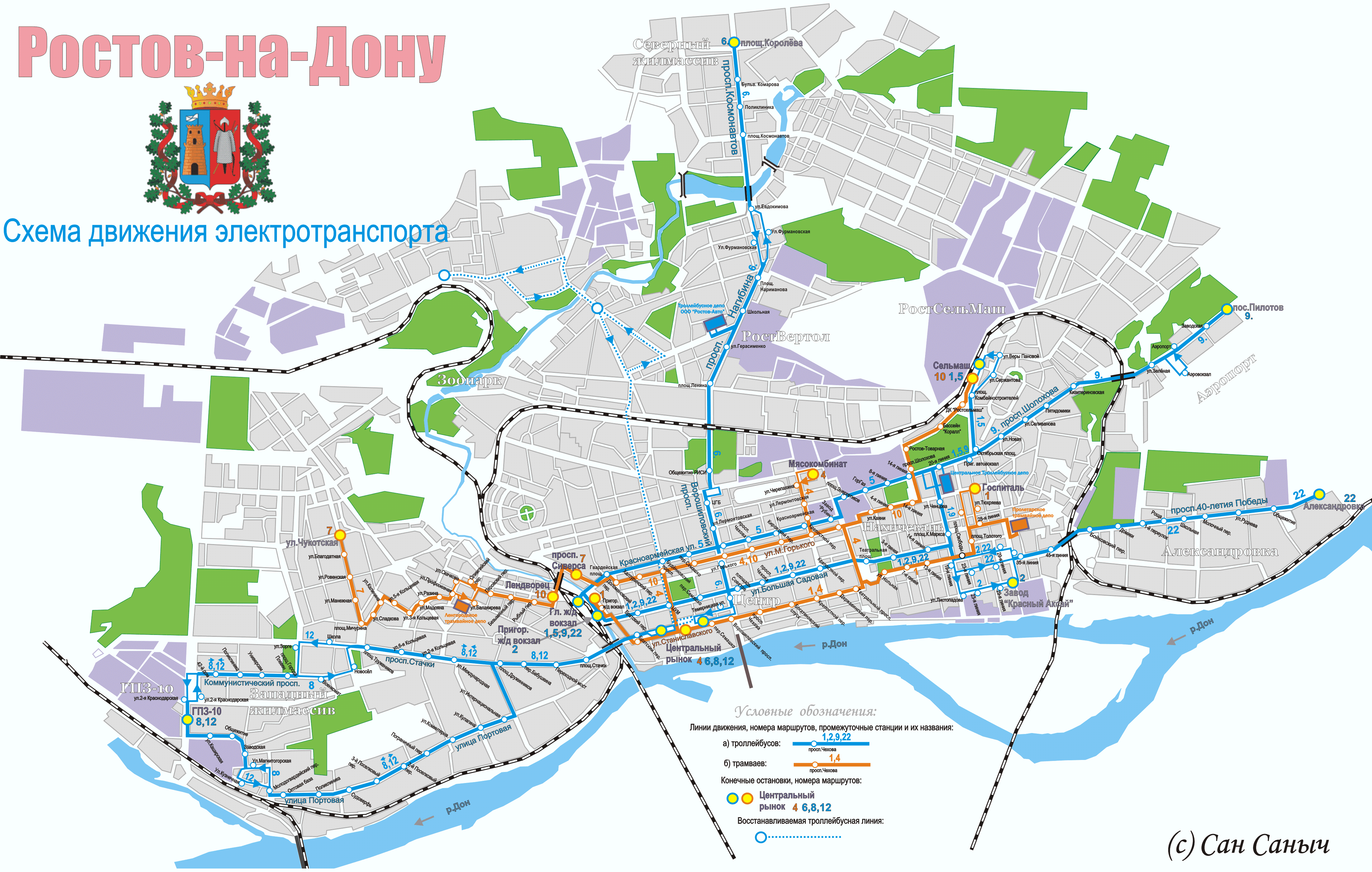 Rostov-na-Donu — Maps