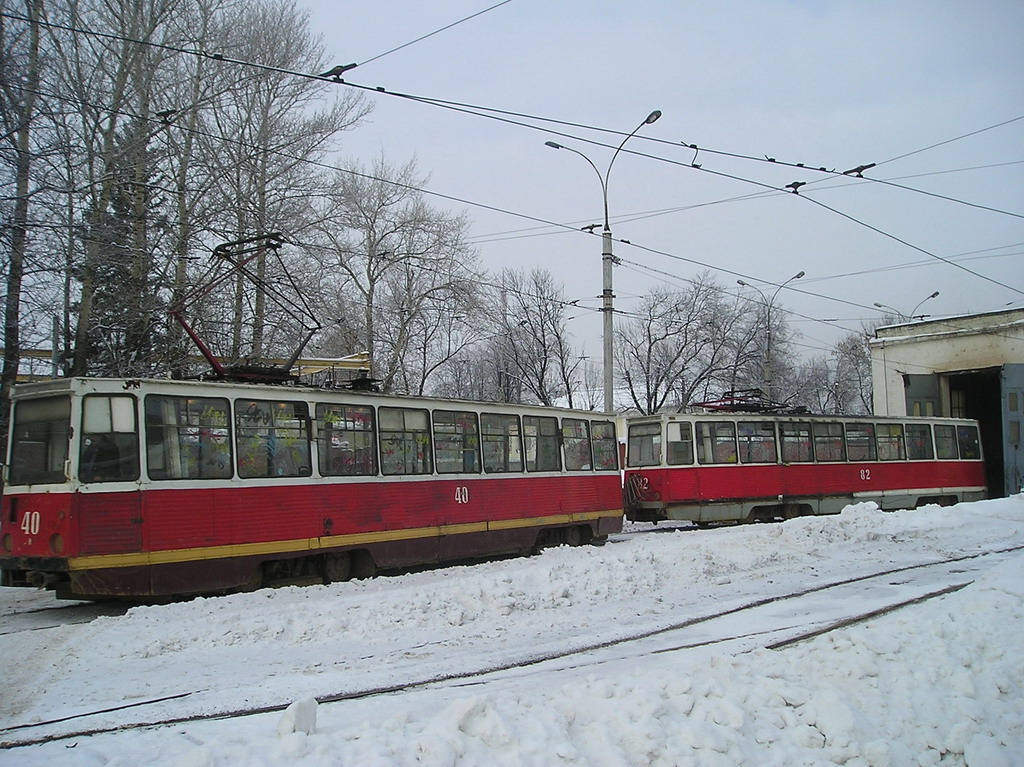 Yaroslavl, 71-605 (KTM-5M3) № 40; Yaroslavl, 71-605 (KTM-5M3) № 82