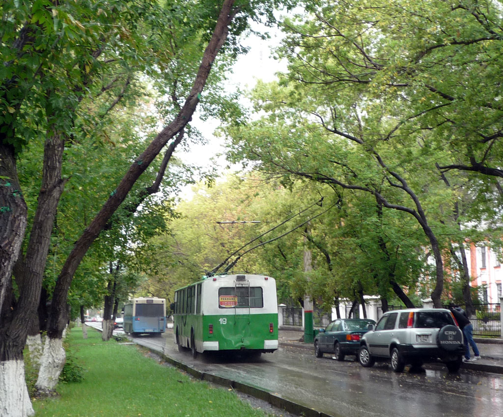 Karagandõ, ZiU-682V-012 [V0A] № 19; Karagandõ — Trolleybus lines