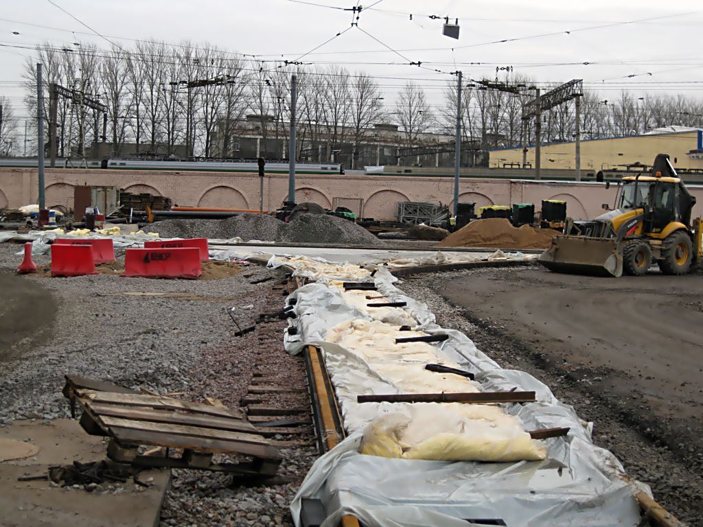 Sankt Petersburg — Track repairs