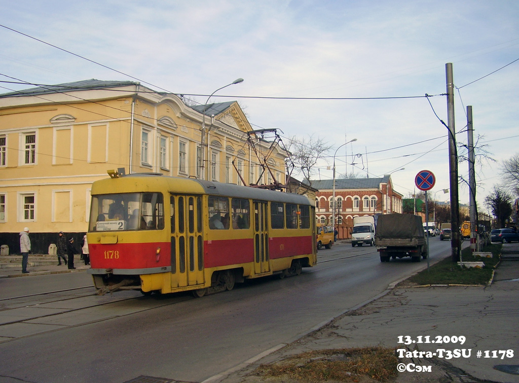 Ulyanovsk, Tatra T3SU Nr 1178