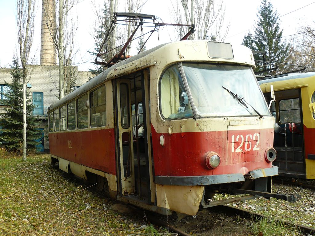 Днепр, Tatra T3SU (двухдверная) № 1262
