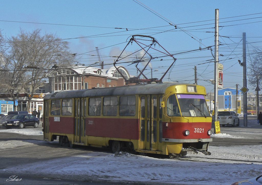 Barnaul, Tatra T3SU nr. 3021