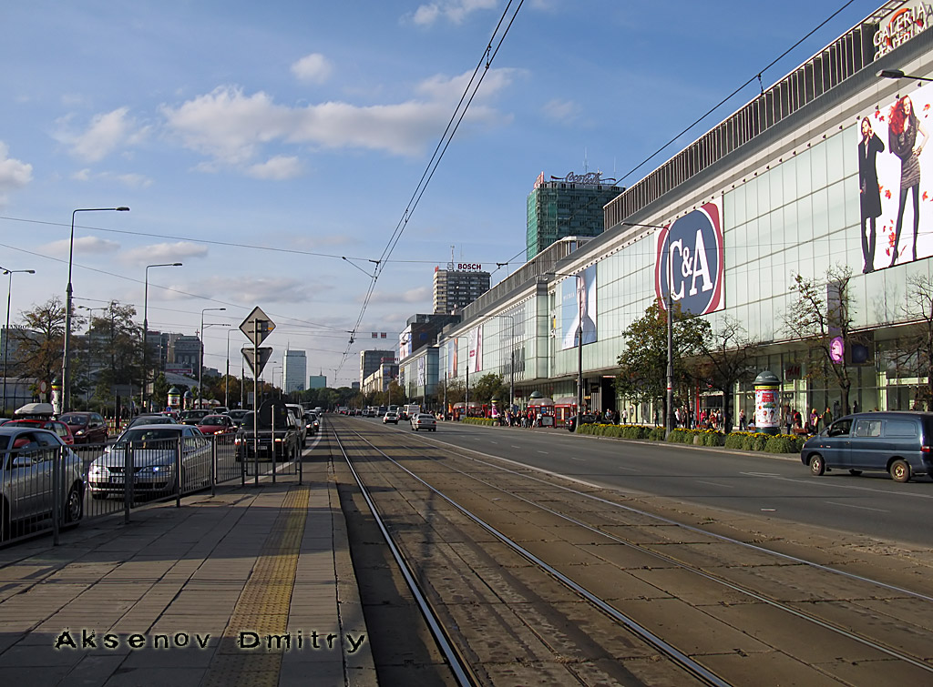 Varsovie — Tramway Lines and Infrastructure
