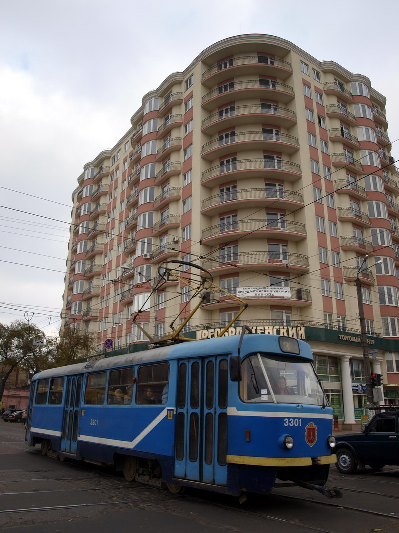 Odesa, Tatra T3R.P # 3301