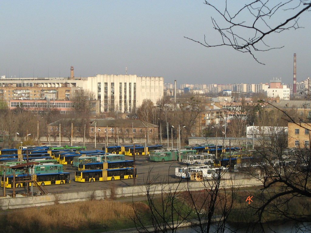 Киев — Троллейбусные депо: Куреневское