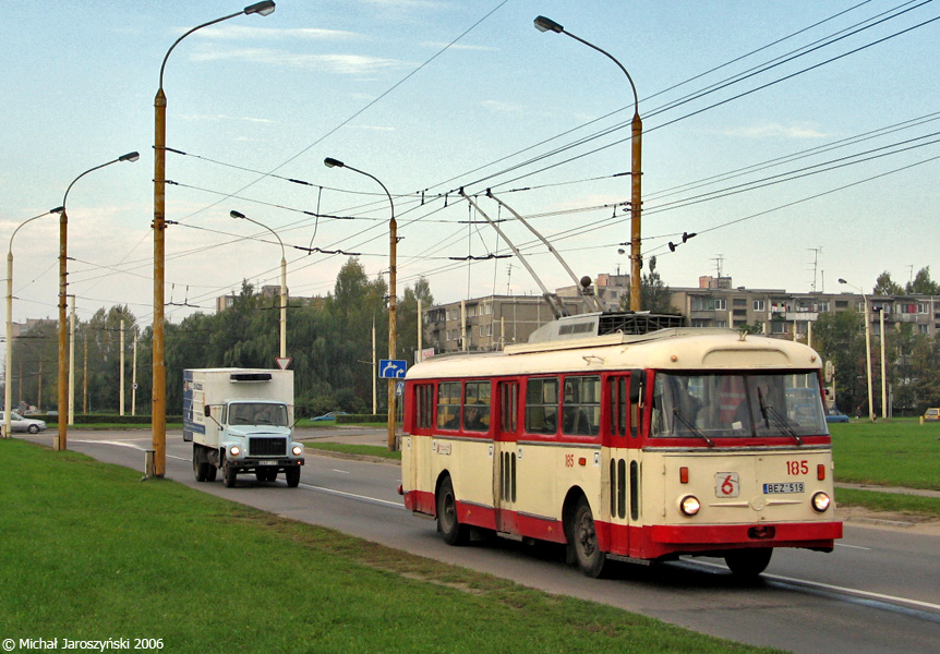 Каунас, Škoda 9TrH27 № 185