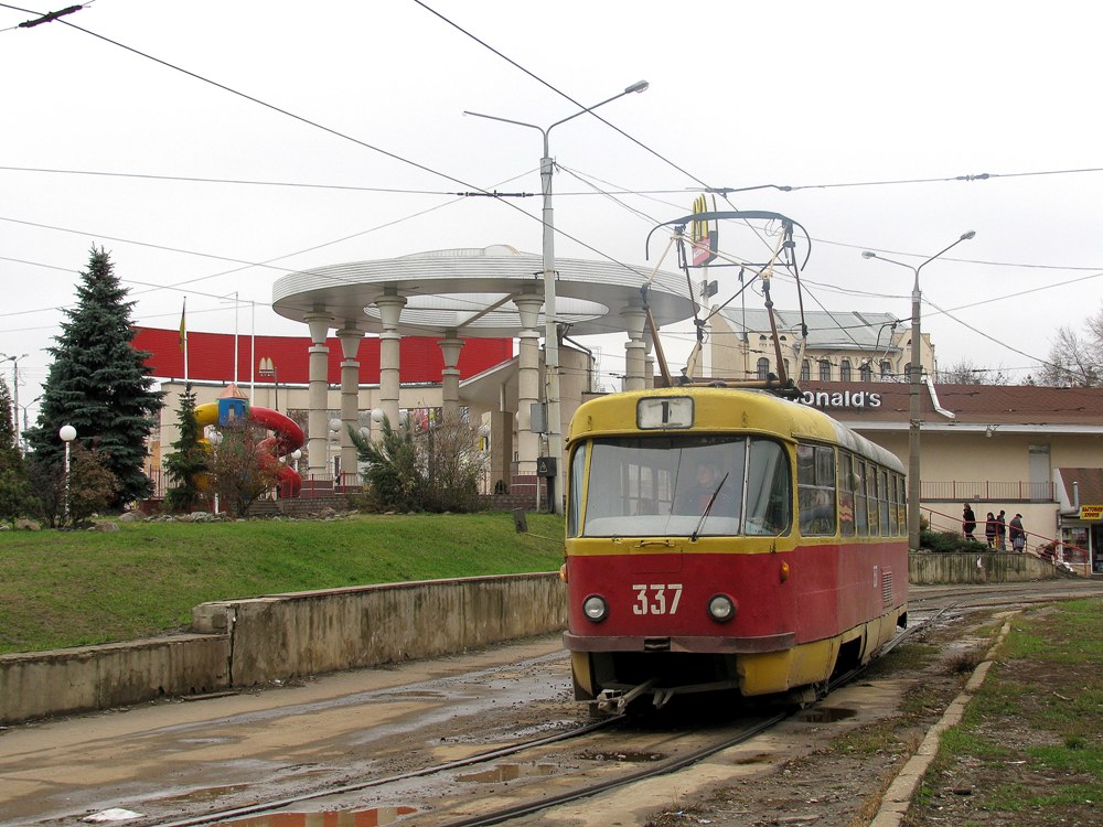 Харьков, Tatra T3SU (двухдверная) № 337