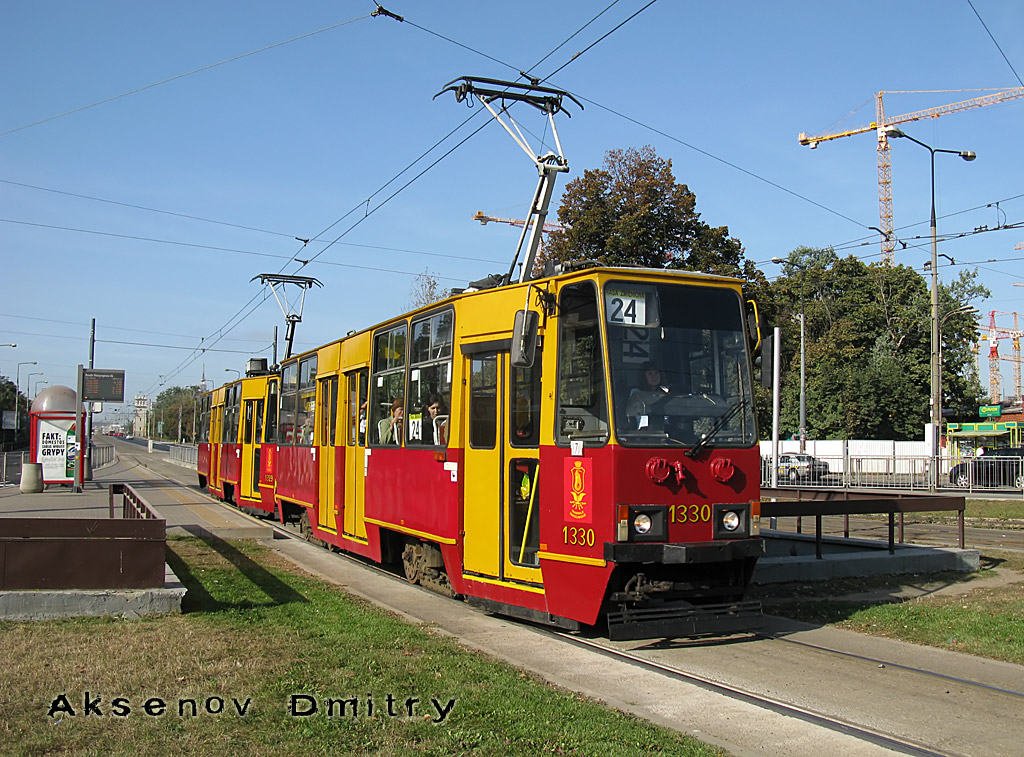 Warsaw, Konstal 105Na № 1330