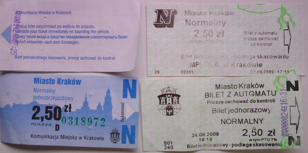 Kraków — Tickets