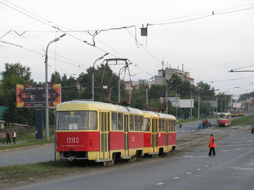 Ижевск, Tatra T3SU № 1202