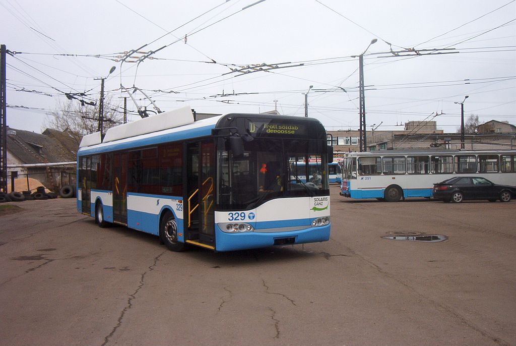 Таллин, Solaris Trollino II 12 Ganz № 329